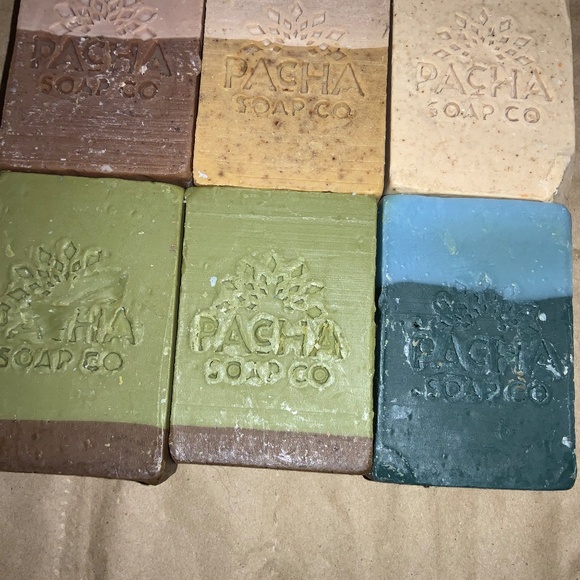 9 bars soap Pacha Soap Co. hand crafted scented made in US New Christmas tree - Picture 4 of 4